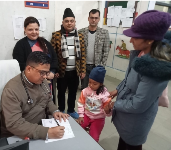 काेशी प्रदेश सरकारले १० वर्षमुनिका बालबालिकाकाे नि:शुल्क उपचार सुरू`
