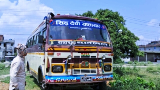 धरानबाट चोरी भएको बस विराटनगरमा फेला