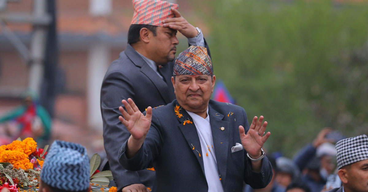 पूर्वराजा ज्ञानेन्द्रद्वारा राष्ट्रनिर्माणको आह्वान : “अब बिगार्ने होइन, सपार्ने बेला हो”